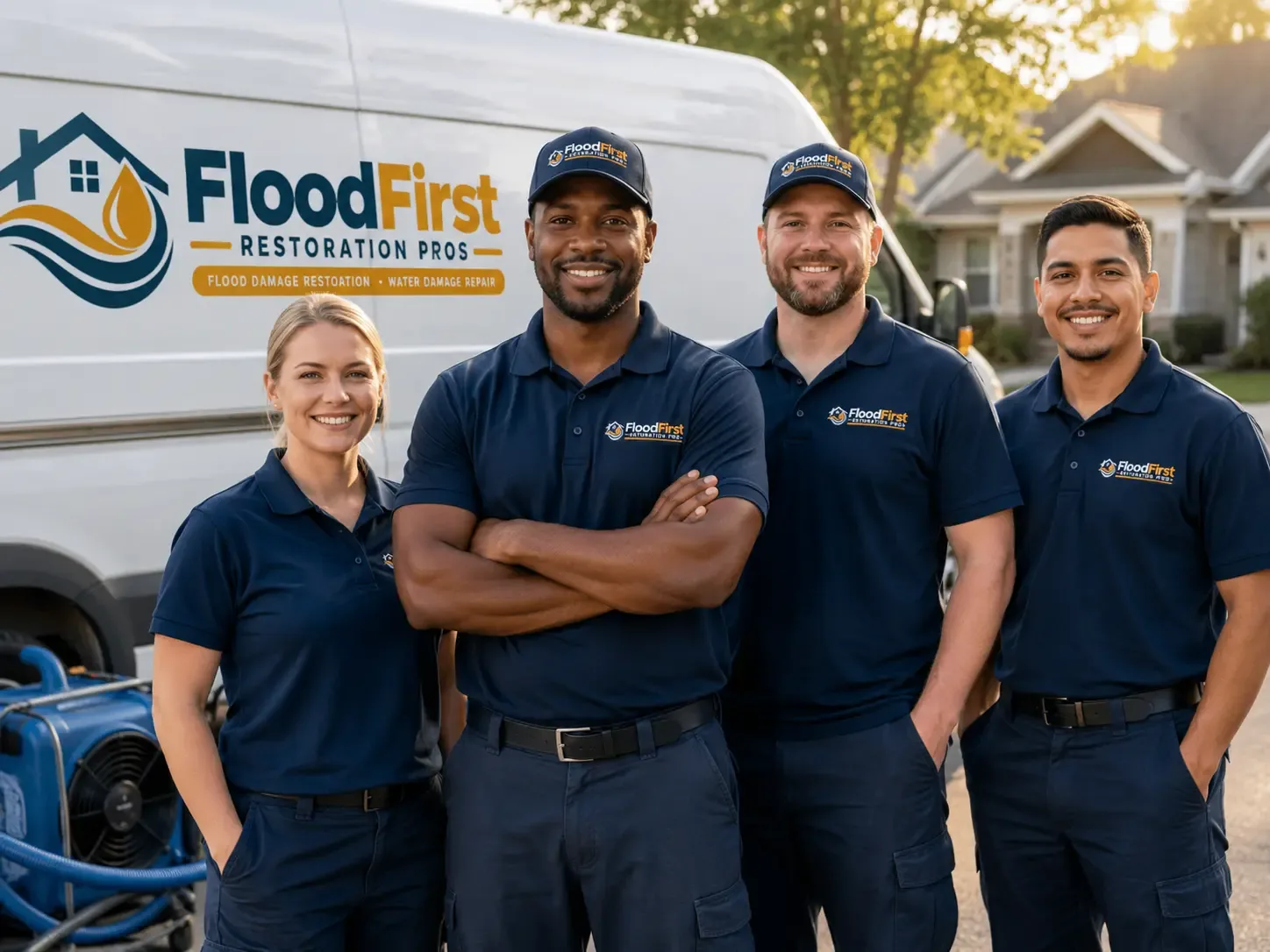 Flood Damage Restoration company in Fountain, MI