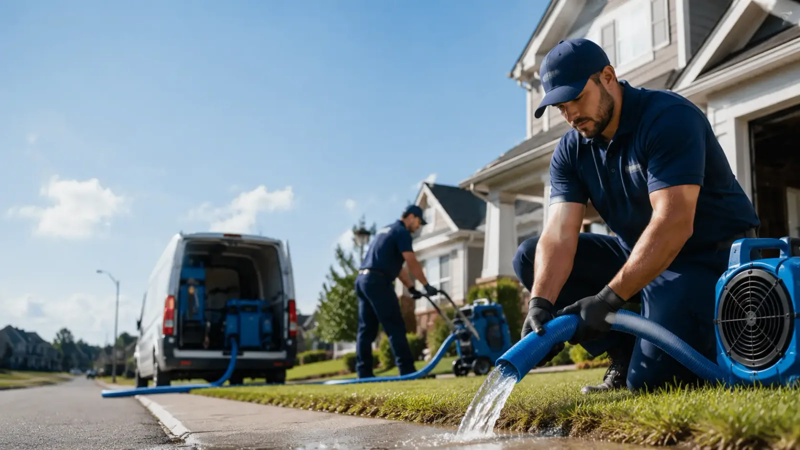 Flood Damage Restoration in Fountain, MI